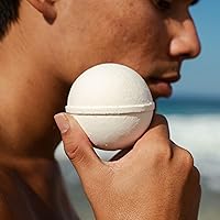 Vista 6 de LA SALT CO Joy Bomba de baño, 8 onzas, grande, hecha a mano con ingredientes naturales, sal del Himalaya rica en minerales, libre de crueldad, hecha