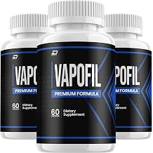 3 Pack Vapofil Capsule Vapofil Pills Natural Ingredients Advanced Formula Health Support and Reviews, 180 Capsules