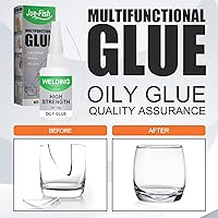 Vista 2 de Jue Fish Glue, pegamento aceitoso de alta resistencia para soldadura de pescado Jue Fish (1 unidad-1.06 oz)