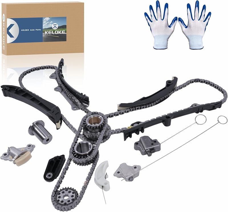 Kit de corrente de distribuição KELOKE para Chrysler, Dodge, Jeep e Ram V6 3.6L – Kit completo