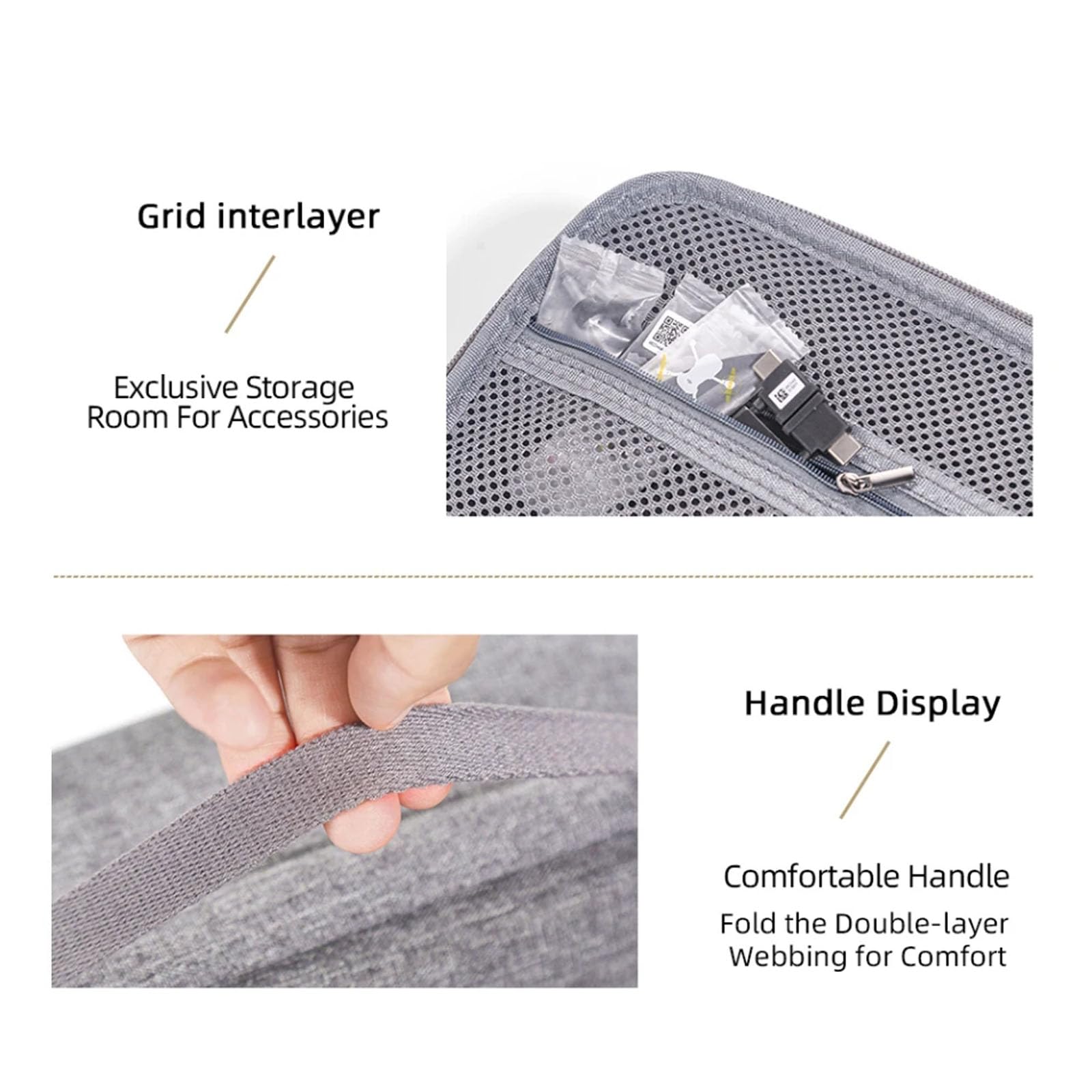 Gdraco Poches, Mini Bolso para dji Mini 2/Mini 2 SE/Mini 4K, Bolsos portátiles para dji Mini 2