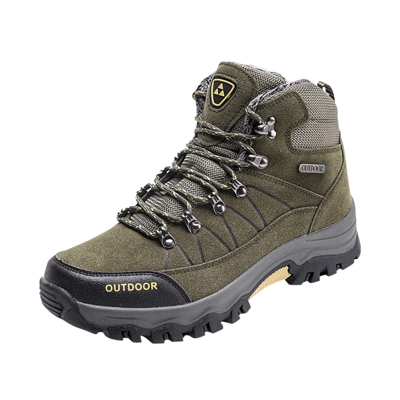 Botas Impermeable Hombre:Botas Senderismo Calientes Zapatillas Trekking Aire Libre Montaña Antideslizante Impermeables de Caza Adulto Hunter Campo