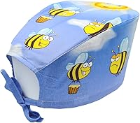 Vista 17 de Print Scrub Caps - Sombrero perfecto para enfermeras, médicos y EMTs..