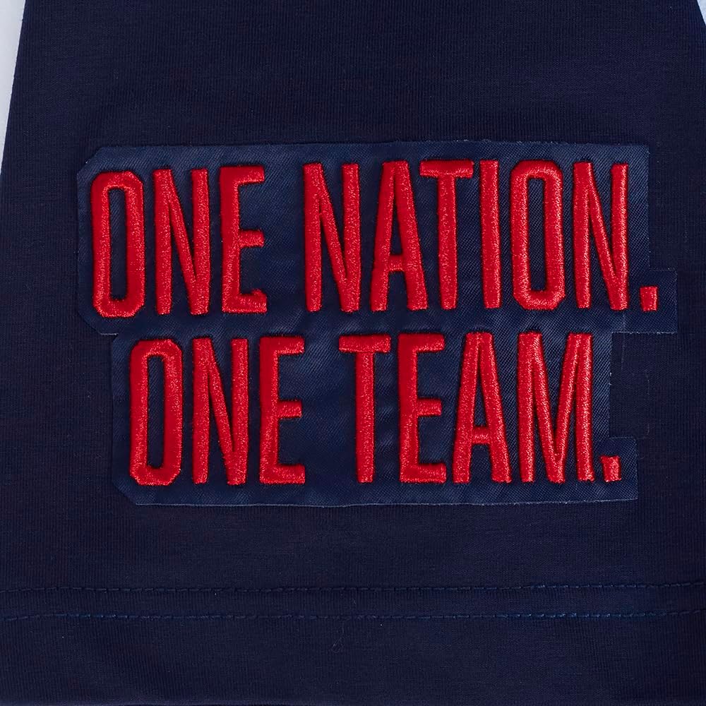 Pro Standard National Teams Mens Mens Ussf Classic Chenille Cotton Short Sleeve Tee