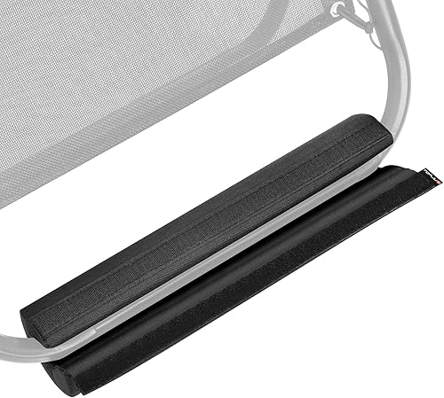 Miniatura 7 de Juego de 2 reposapiés para silla de gravedad cero, cojín para reposapiés plegable antigravedad, acolchado para reposapiés para patio, césped, silla