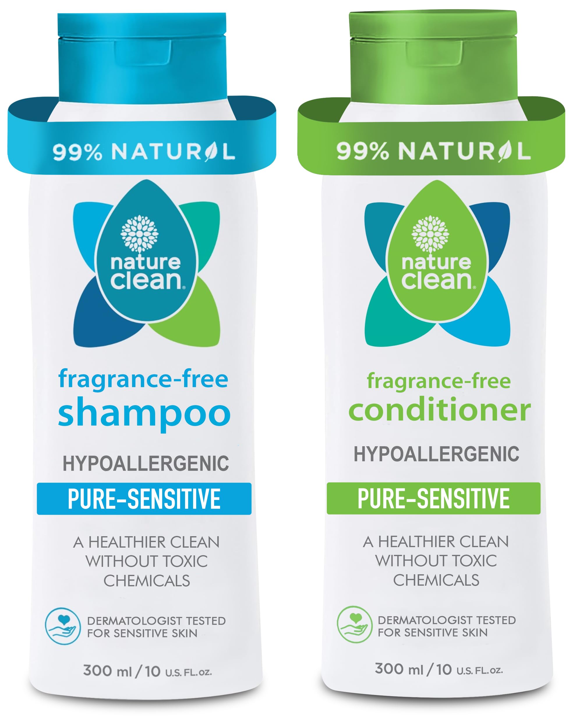 Amazon.com : Nature Clean Natural Shampoo and Conditioner Set
