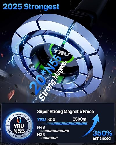 Miniatura 2 de YRU Soporte de teléfono de coche para ventilación de tablero