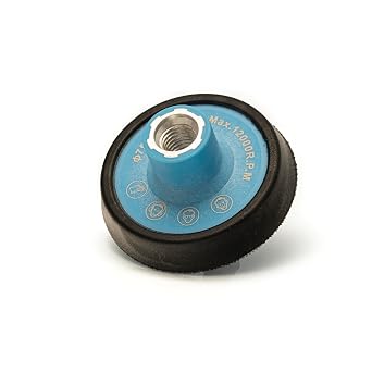 Glass Polish 3 inch 75mm PRO Polishing and Sanding Backing Pad for Rotary Polisher with 5/8"-11 Thread and Hook and Loop Fastener - GP12676