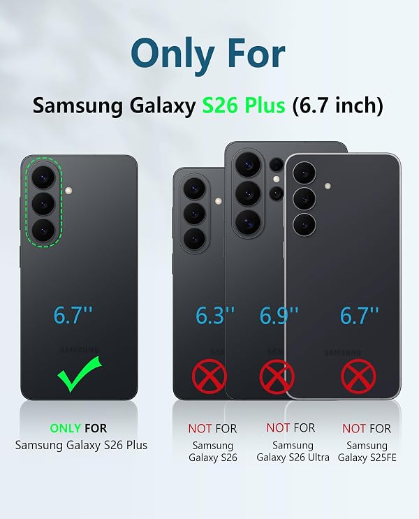 FNTCASE for Samsung Galaxy S26+ Plus Case, Rugged Kickstand, 2 Front Frames by FNTCASE - Used condition - Image 2