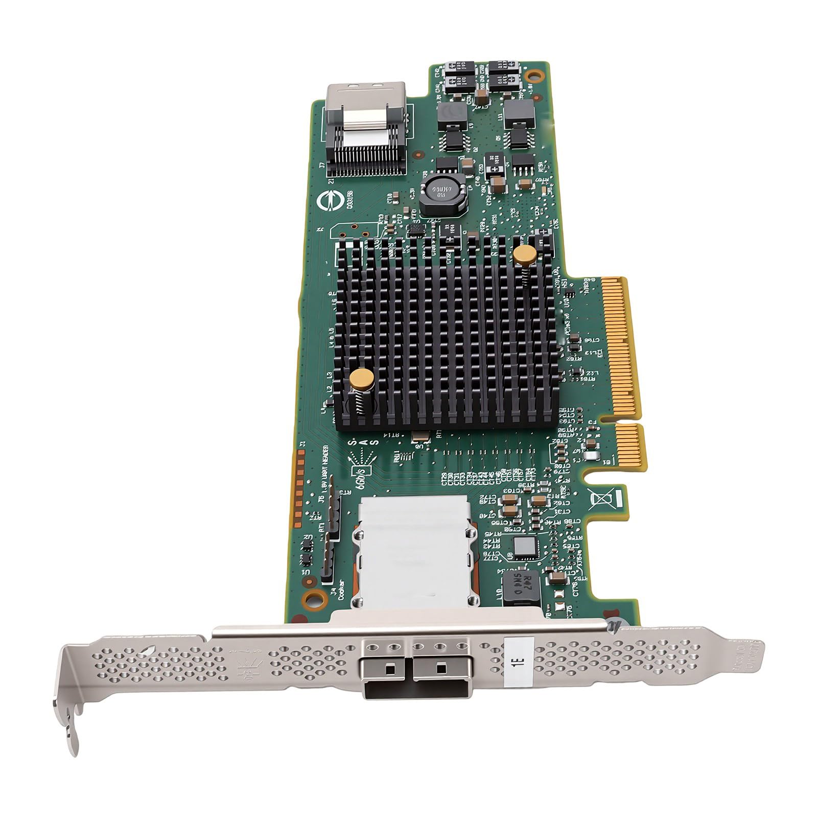 VBESTLIFE Scheda Controller HBA PCIe 3.0 X8 da 6 Gb/s, SAS Serial ATA a 8 Porte SFF8087 SFF8088 con RAID 0/1/10/1E Integrato per Wins Linux VMware