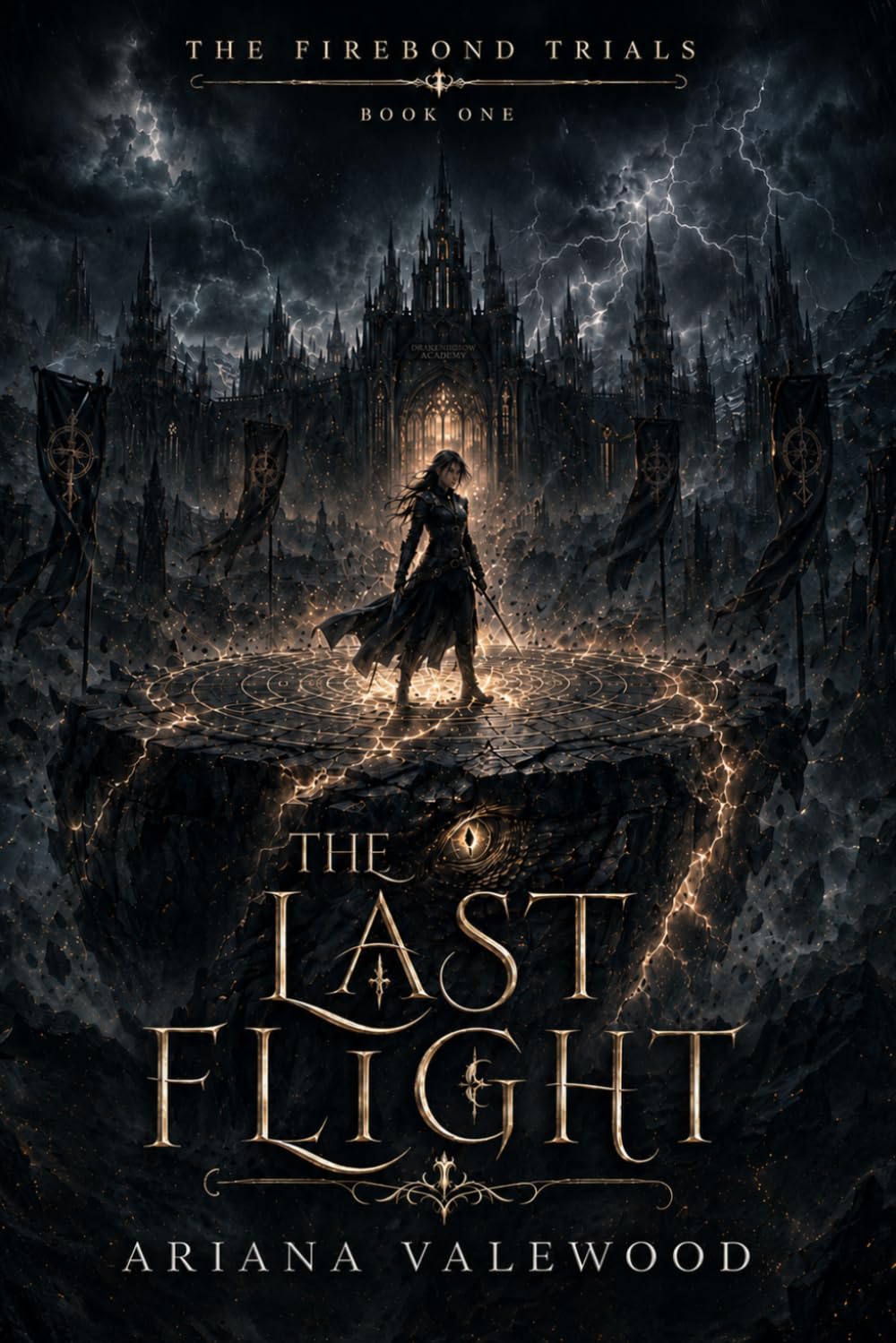 The Last Flight: A Dark Dragon Romantasy of Forbidden Bonds, Academy Trials, Ancient Magic, and a Morally Grey Enemy Rider: 1 (The Firebond Trials)