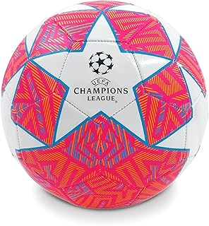 Mondo Toys - Pallone da Calcio Cucito CHAMPIONS LEAGUE - Prodotto Ufficiale - misura 5 - 300 g - 2 colori assortiti - 23003