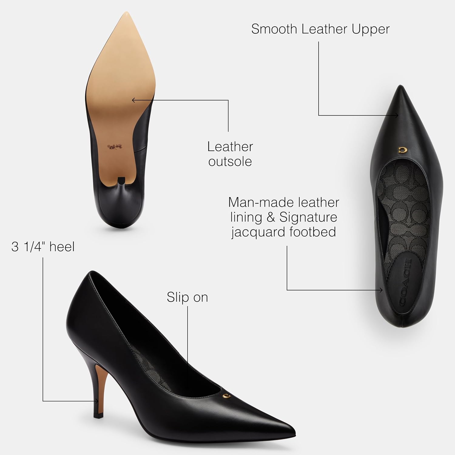 Coach Womens Daisy Pump