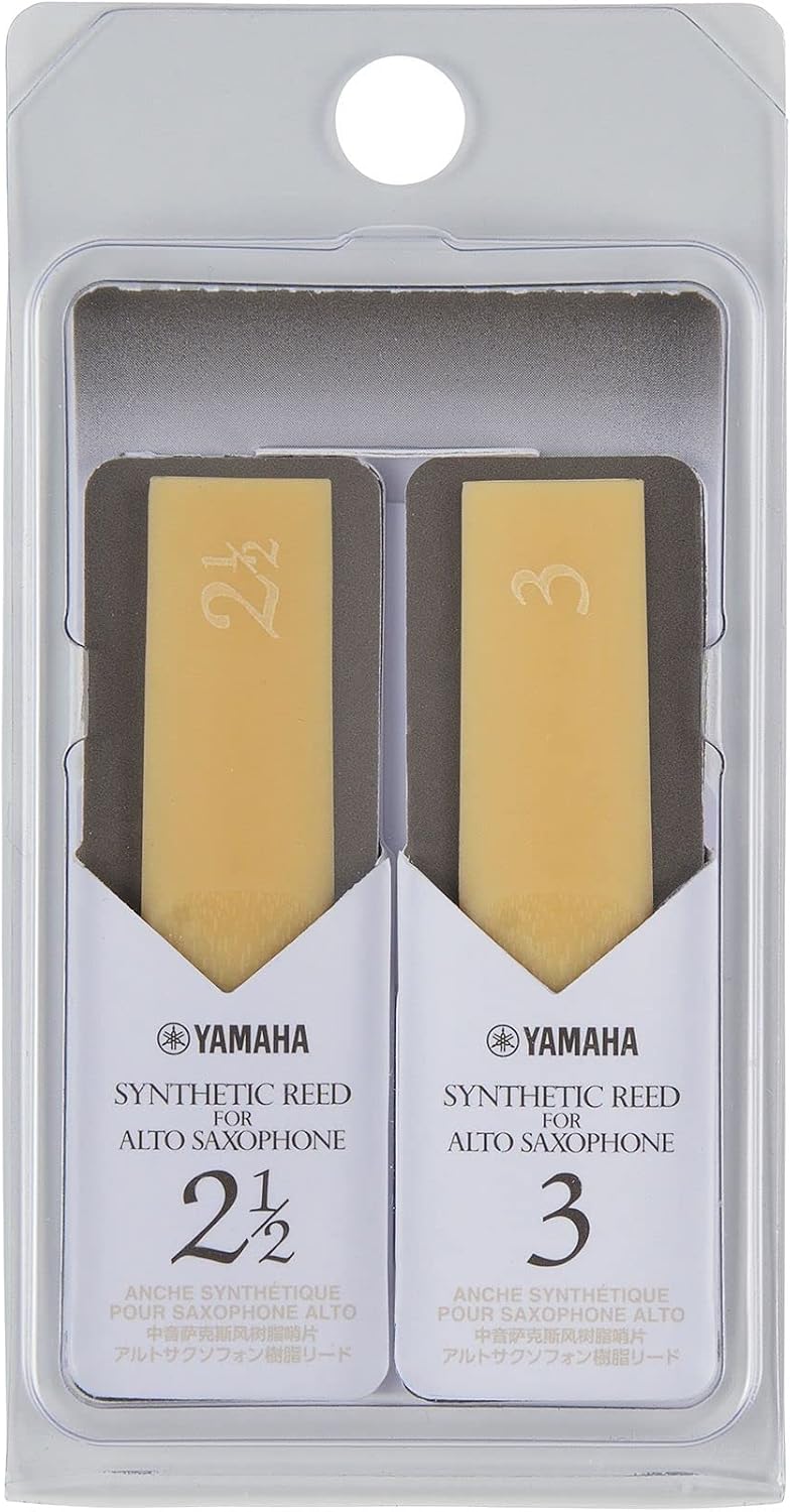 Yamaha Synthetic Alto Sax Reeds, 2-pack 2.5-3.0