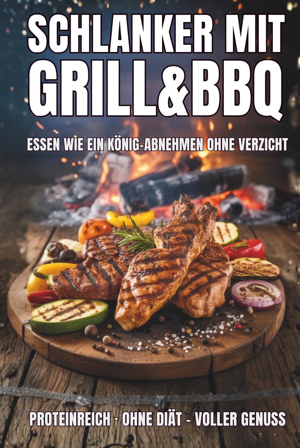 Schlanker mit Grill & BBQ: Essen wie ein König – proteinreiche Grillrezepte zum Abnehmen ohne Diät