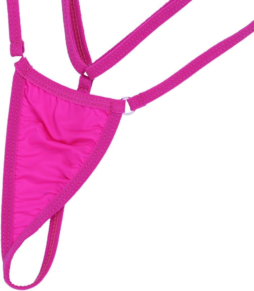 Women's Sexy Mini Sling Shot G-String Micro Bikini Underwear Thong Swimwear