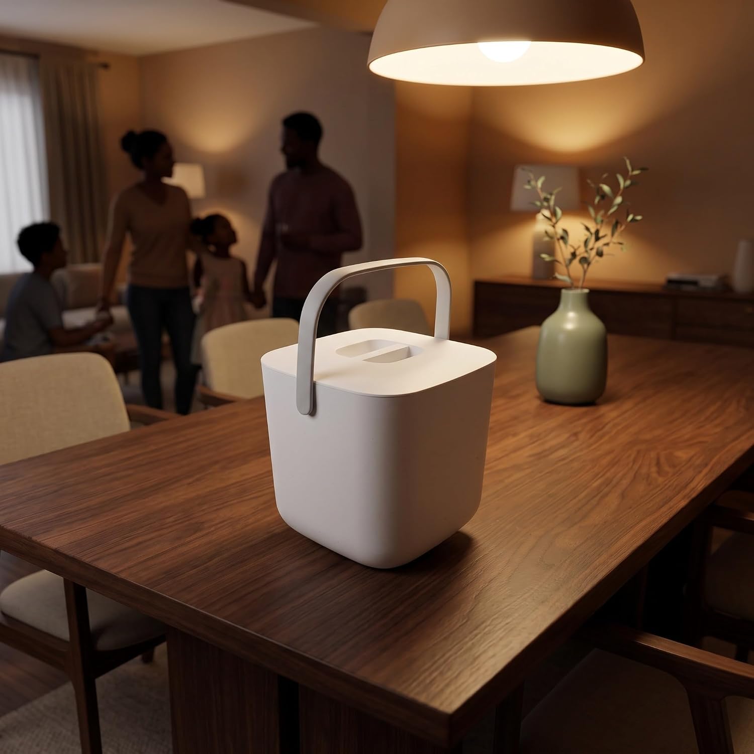 UKCOCO Wireless Ultrasonic Dishwasher 18W 8.5V Portable Bucket for Camping