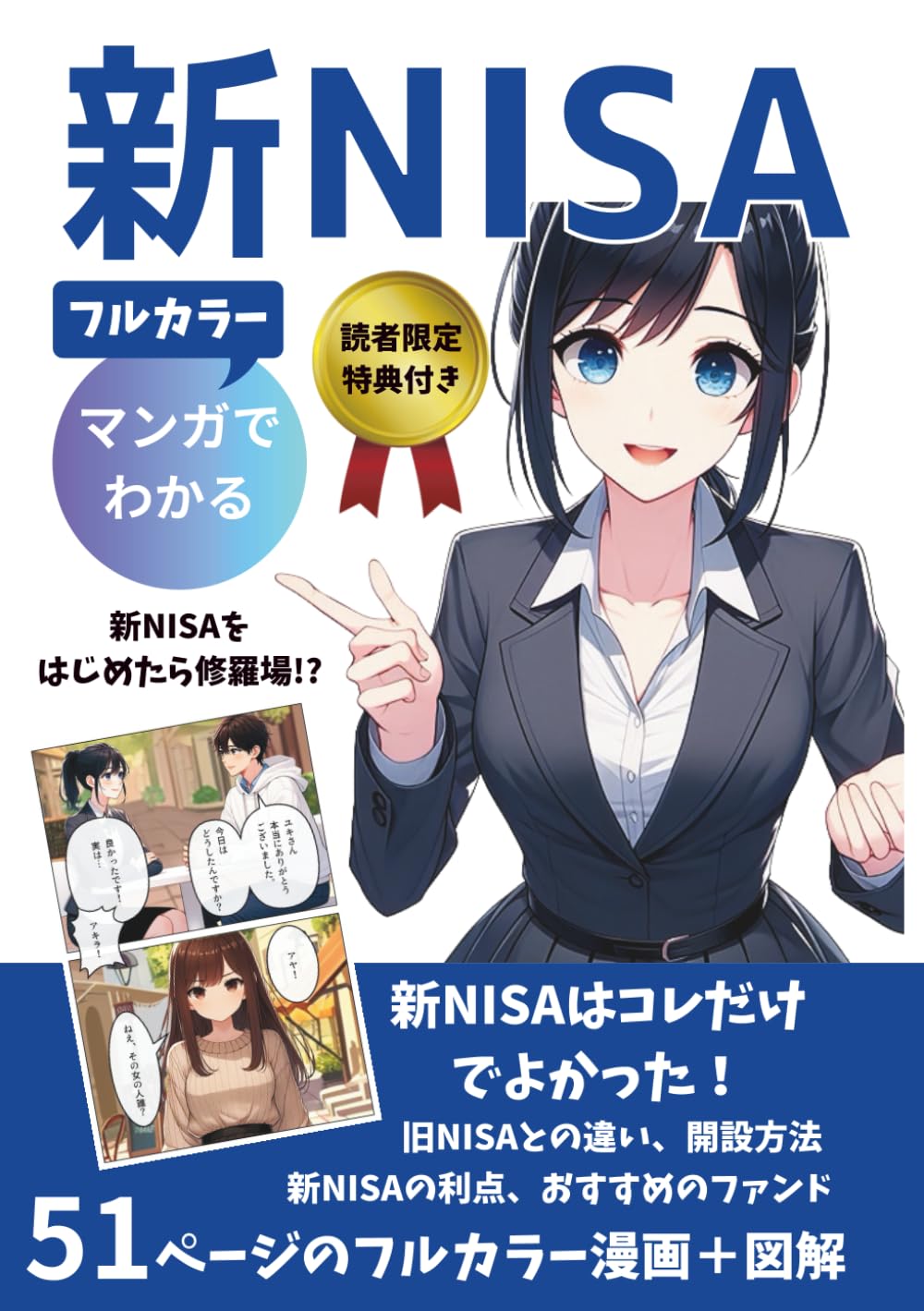マンガでわかる新NISA: 初心者にやさしいフルカラー漫画＋図解