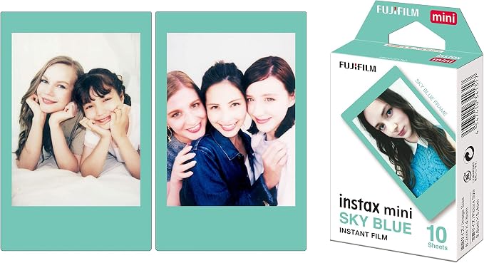 Fujifilm Instax Mini Película Azul Cielo - 10 Exposiciones miniatura 6
