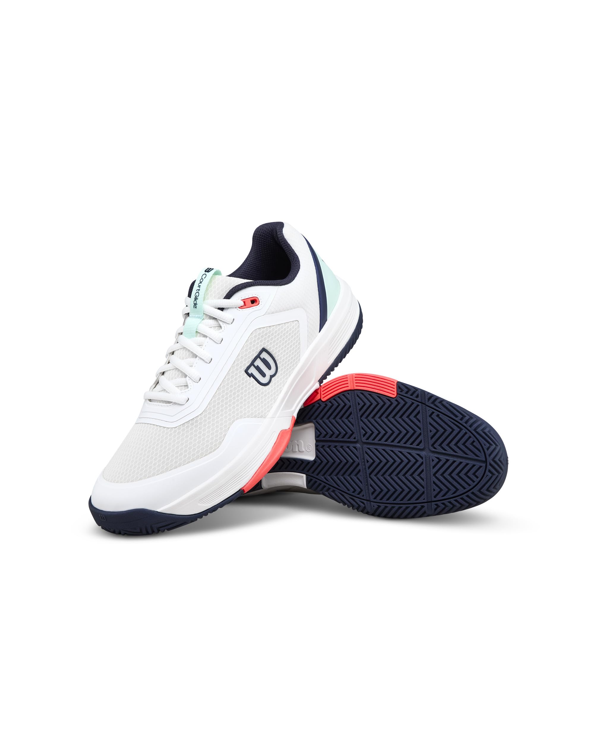 WILSON Courtglide Weiss/blau Wrs339780