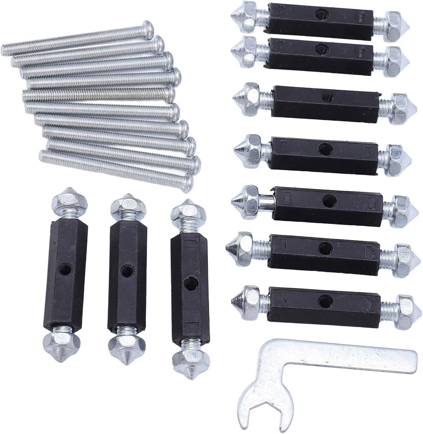 Cassette Repair Device Cassette Screws Support Rod, Wall Electrical Box Screw Tool for Type Light Switch Socket Junction Insulation Support Rod(Insulating strut)