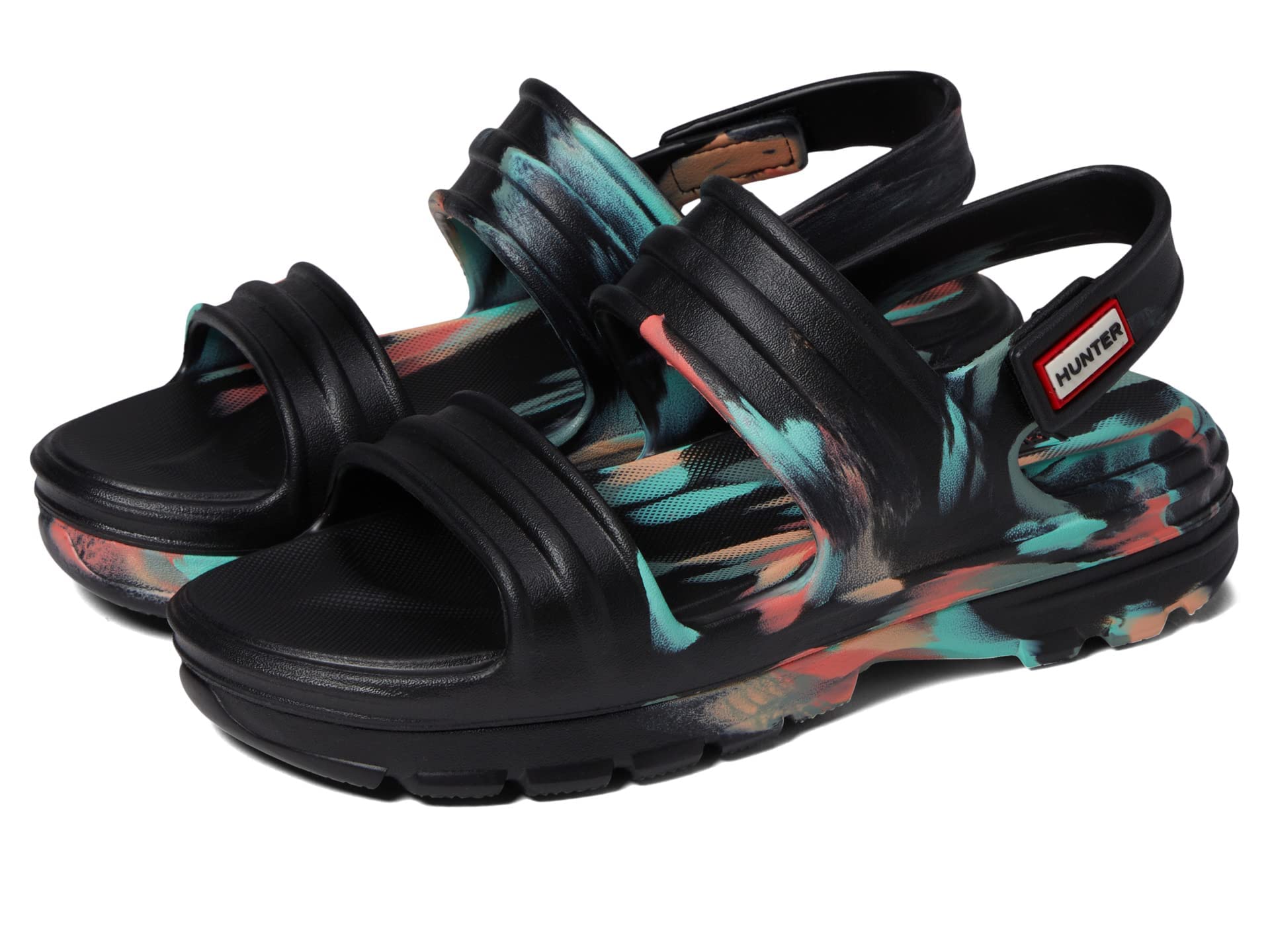 Hunter Womens Bloom Algae Marble Sandal Desertcart Seychelles