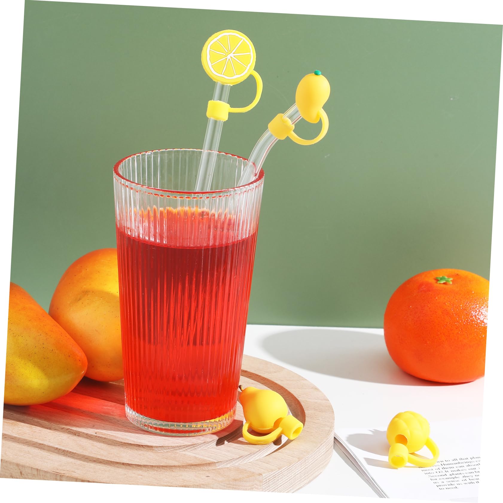 Alipis 40 Teiliges Glas Strohhalm Set Schnaps Strohhalm Silikon Strohhalmspitzen Strohabdeckung Strohkappen Strohstopper Strohaufsätze Für Trinkgläser Kappen Für Strohhalme