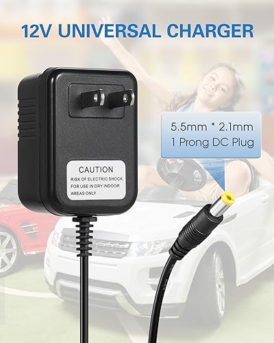 Miniatura 5 de Cargador universal de 6 V para Flybar,Cargador para Kidzone Bumper Car,Cargador de 6V para niños Juguetes de coche,Cargador de 6 V para montar en el