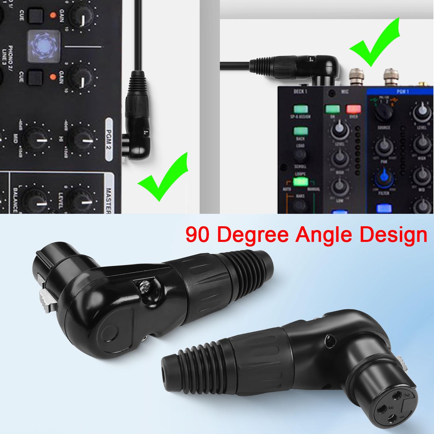enoaudio Mogami 2534 Quad Studio Referentiekabel Gebalanceerd | Neutrik XLR vrouwelijk – 6,3mm TRS | HiFi - 3,0 m