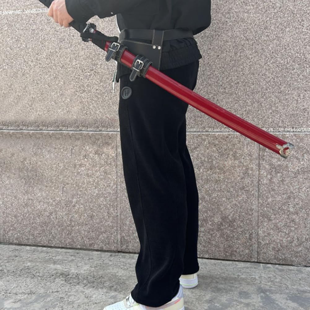 Leather Belt Sword Holder Adjustable Leather Belt Accessories Leather Frog Holder Leather Sheath Scabbard Sword Belt - Image 7