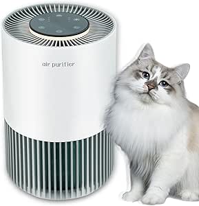 新品未使用➰アロマ対応、ペットの部屋等にオススメ14畳対応空気清浄機 空気清浄機 小型 卓上 部屋用 14畳 ペットの毛 ヘパ アロマ対応