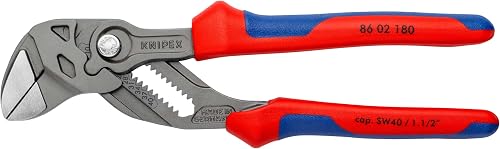 KNIPEX Pliers Wrench Pliers and a Wrench 180 mm, 86 02 180 - 7