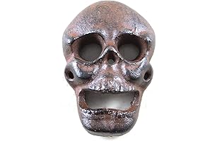 Cast Iron Wall Mounted Skull Bottle Opener