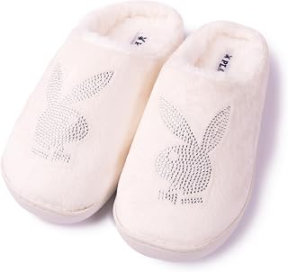 unisex-adult Cozy Plush and Velour Memory Foam Indoor Outdoor Soled Slipper in Sizes S-xl