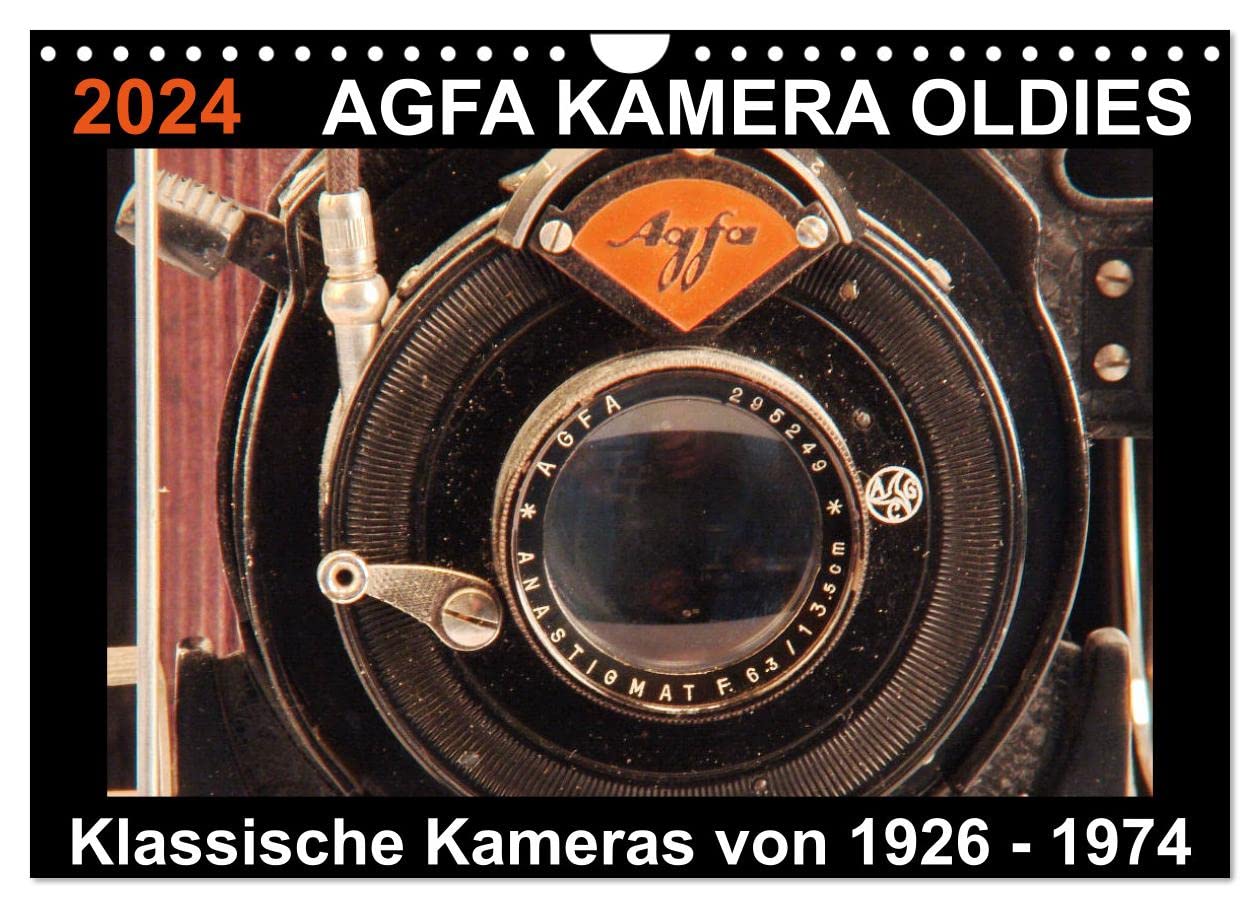 Amazon.com: AGFA CAMERA OLDIES Classic Cameras from 1926-1974 (Wall Calendar  2024 DIN A4 Landscape), CALVENDO 12 Month Wall Calendar : Office Products