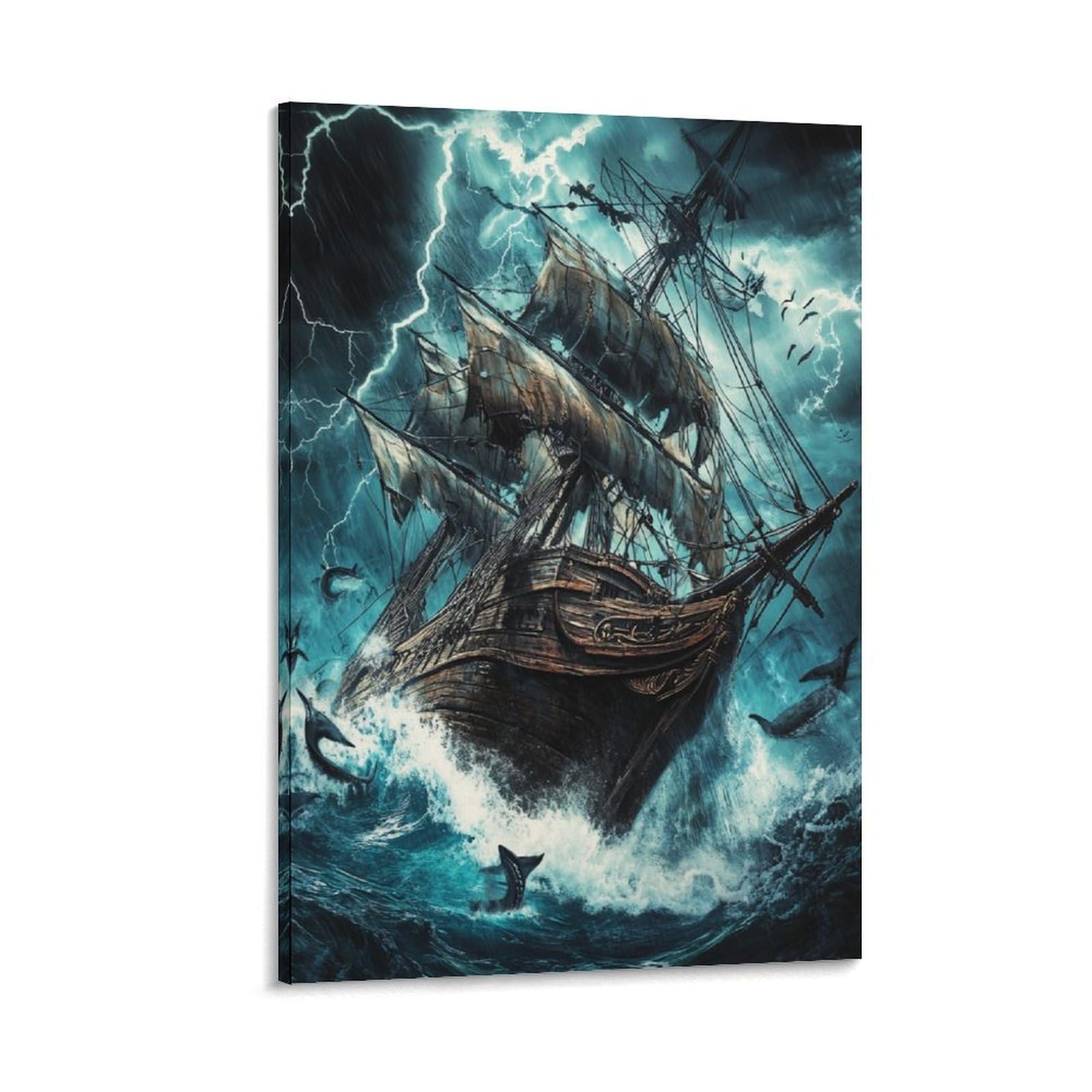 Bateau à voile Murale pour habiller un mur vide sans effort