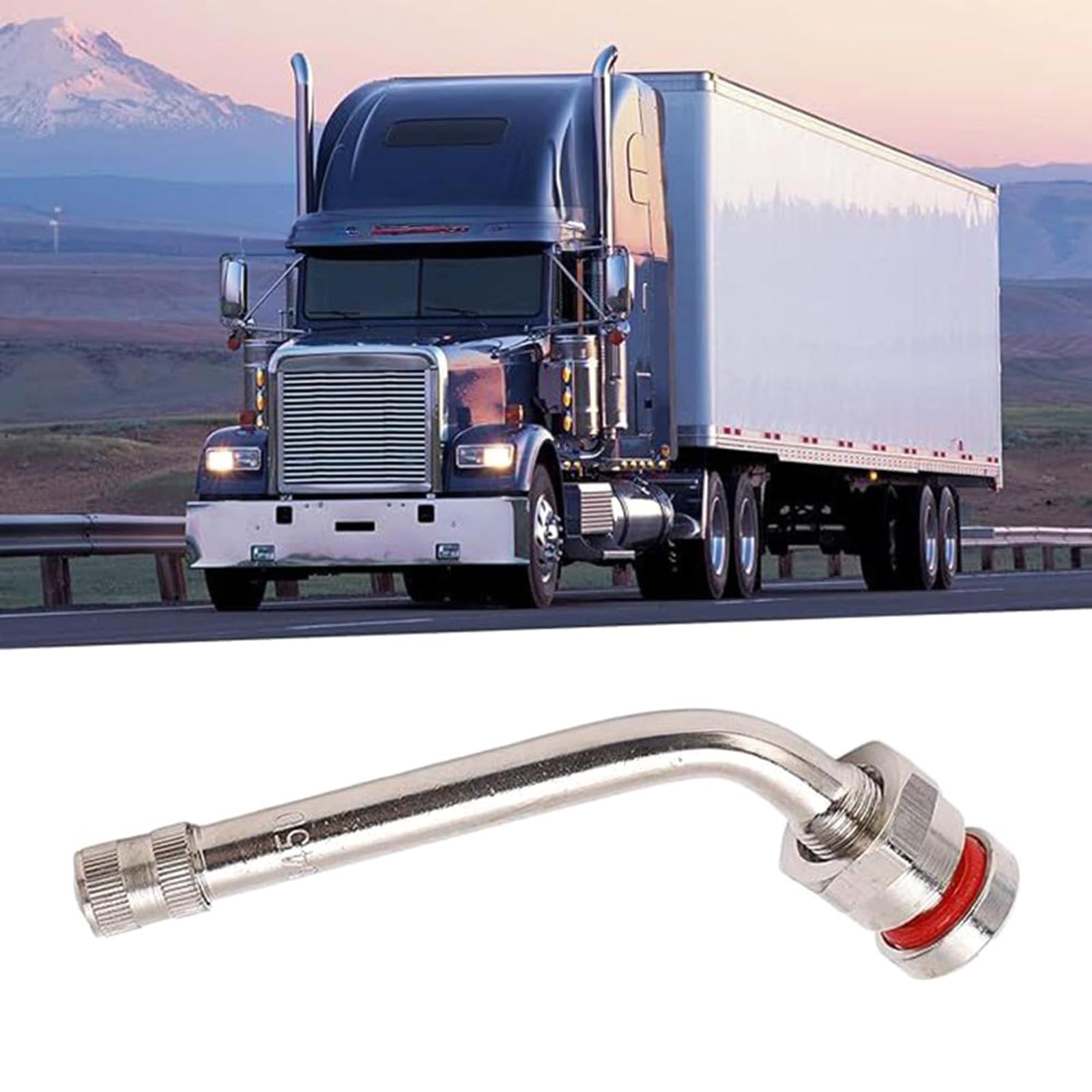LKW-Reifenventile, Premium-Aluminium-Materialien, weniger Ersatz, extreme Temperaturbeständigkeit, Aluminium-Reifenventile für LKWs