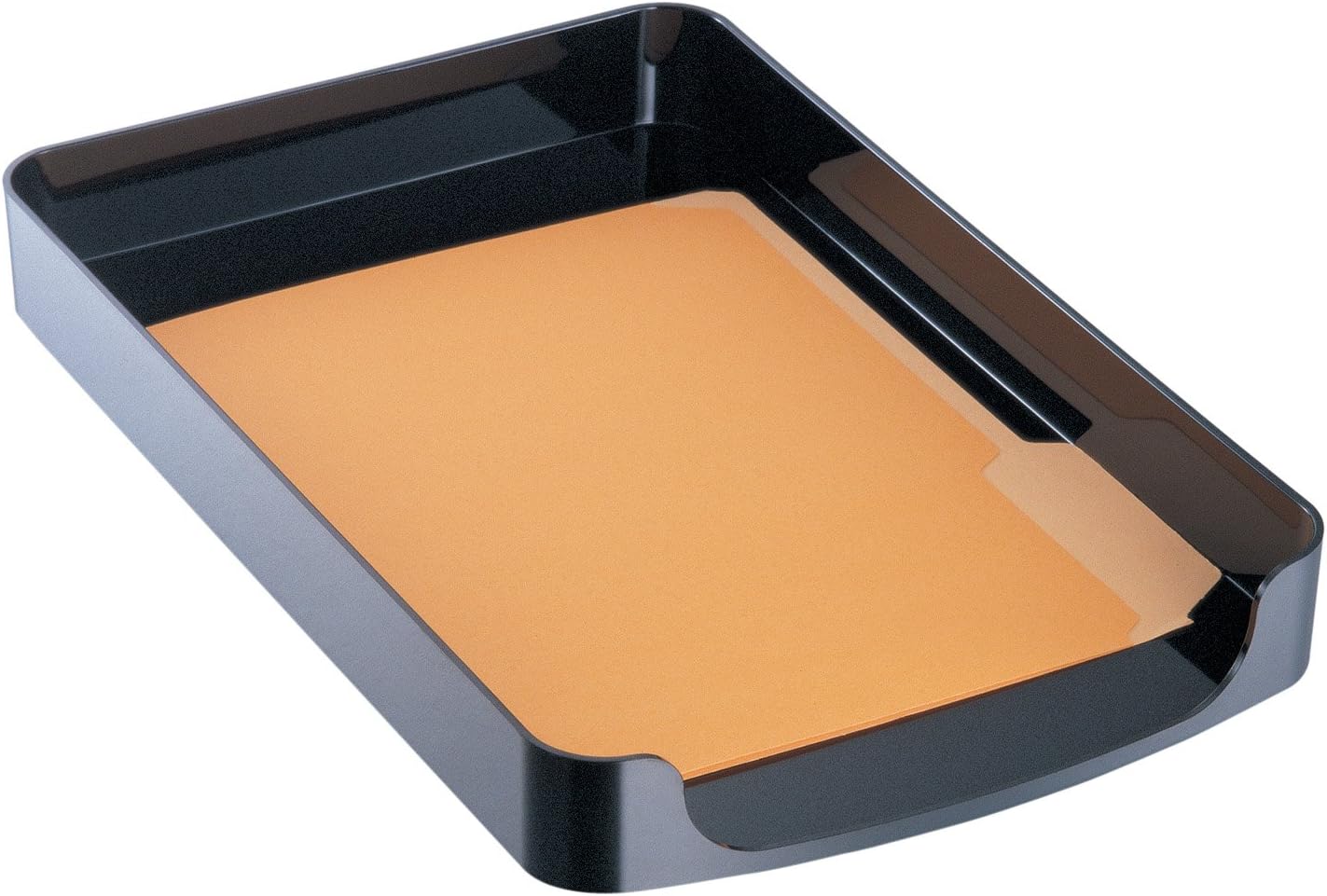 Officemate 2200 Series Executive Legal Tray, Front Load, Black (22242)