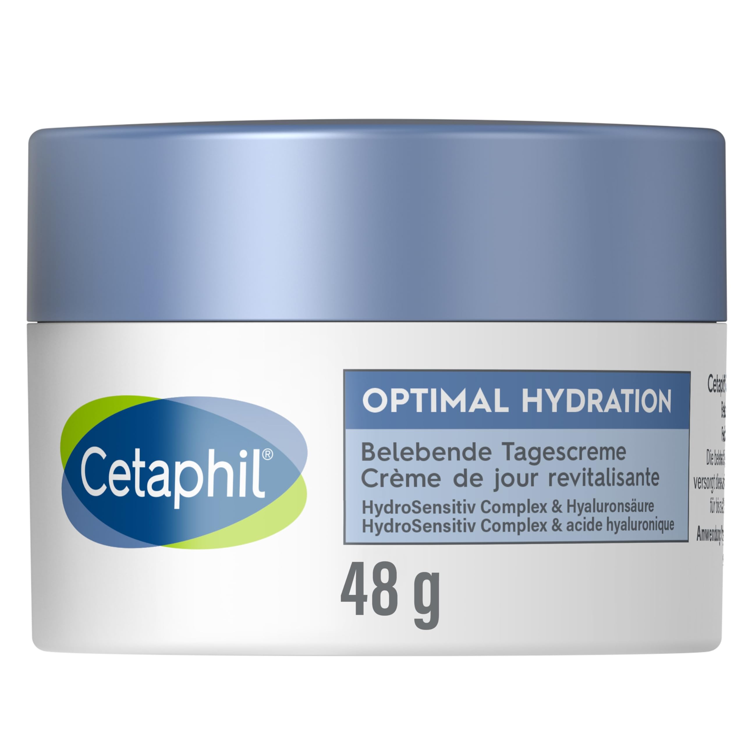 Cetaphil Optimal Hydration belebende Tagescreme für feuchtigkeitsarme, müde Haut, 48 g Creme