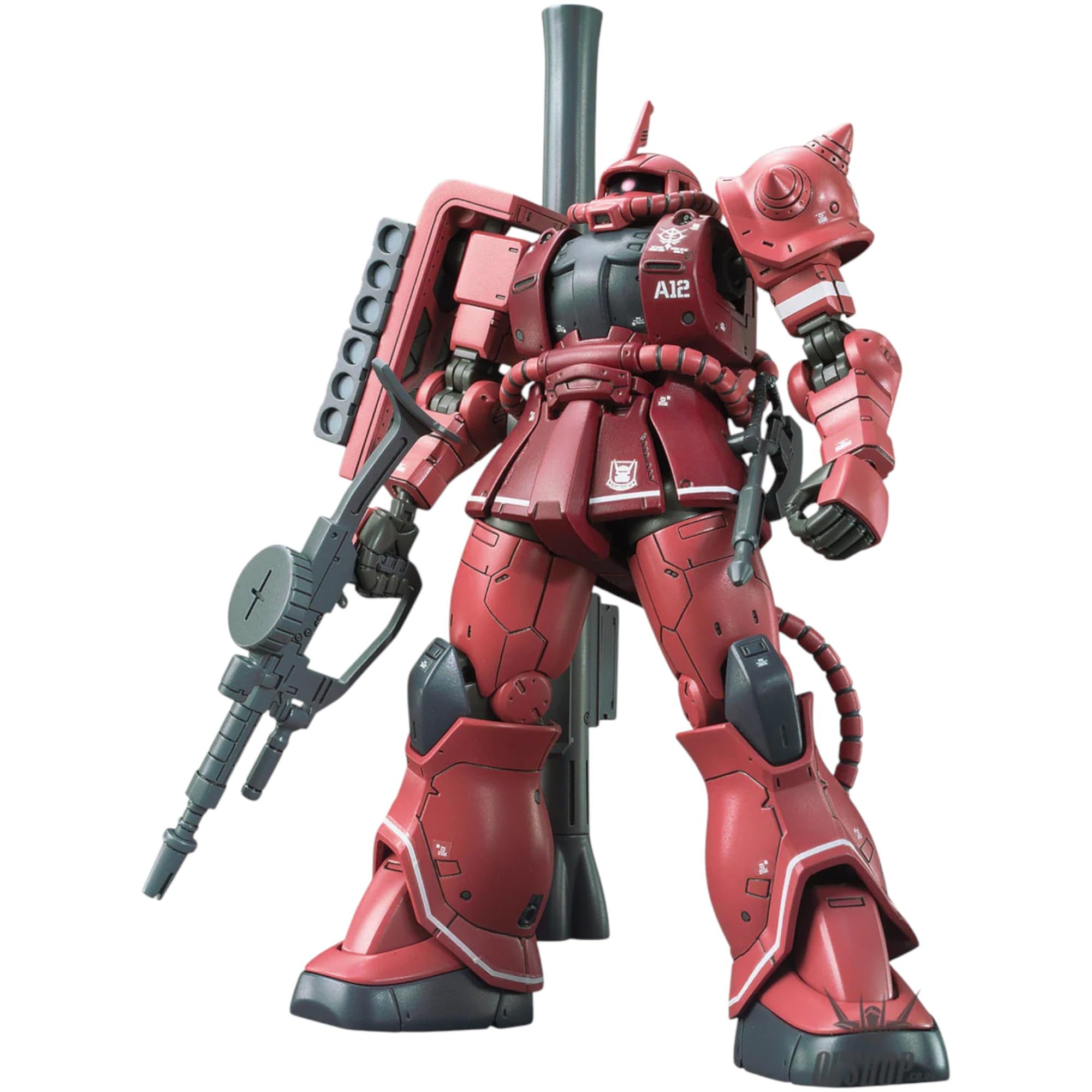 ロボット MS-06S ZAKU-II RED L VERSION Bandai Hobby | High Grade 1/144 MS-06S Zaku II (Red Comet Version