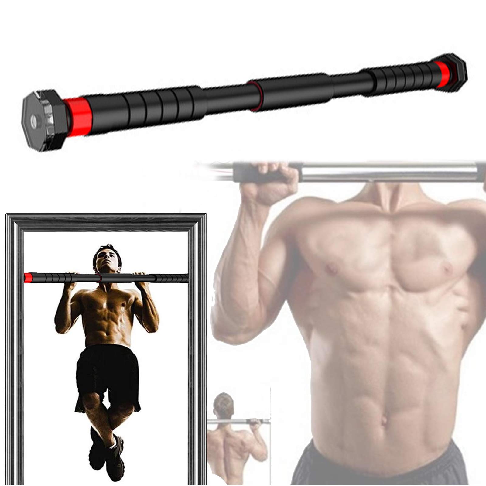 Luebel ® Pull Up Bars Punch-Free Pull-ups Fitness Equipment Upper Body Workout Bar For Home Gymnasium Exercise…