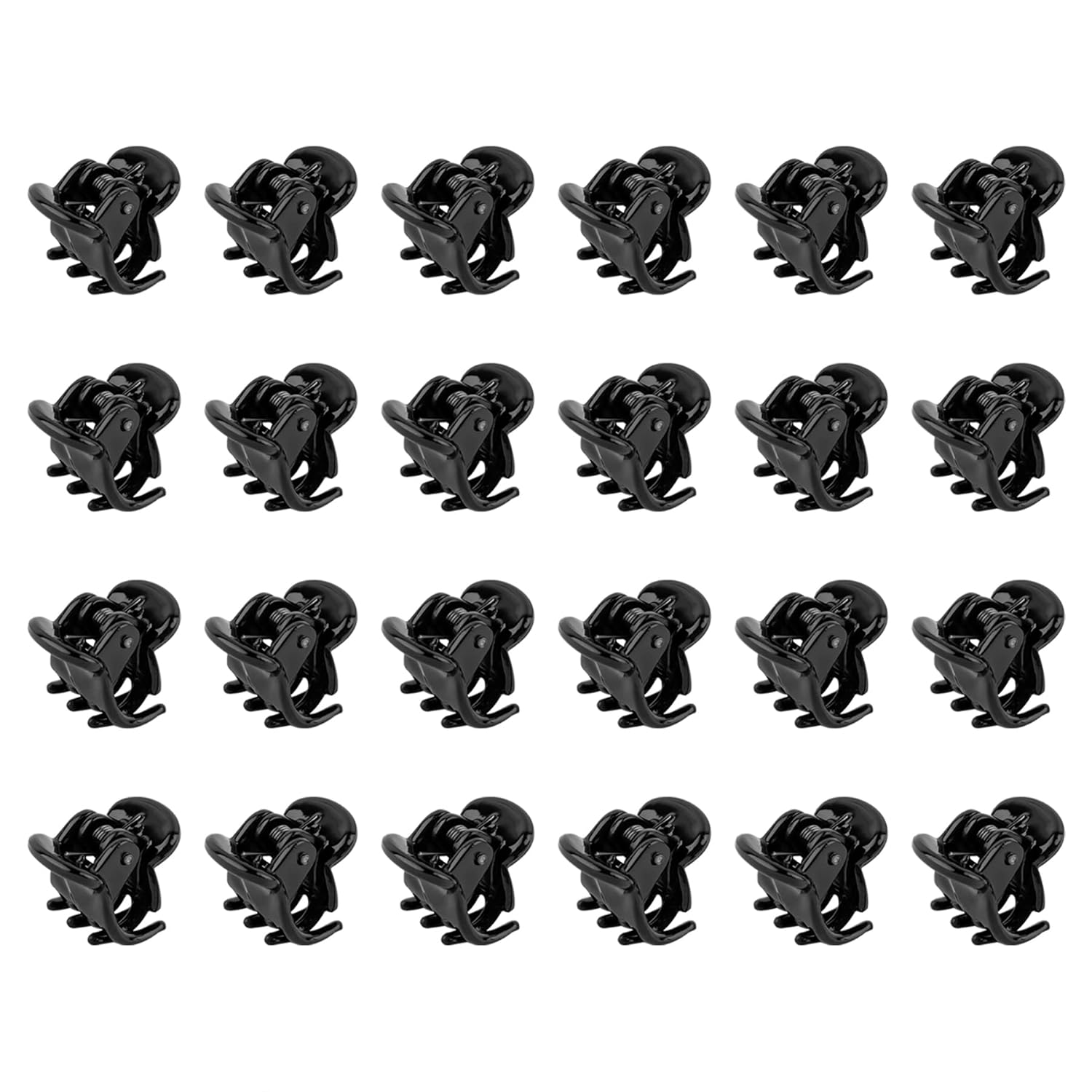 AUEAR, 24 Pack Mini Jaw Clips Plastic Hair Claw Clips for