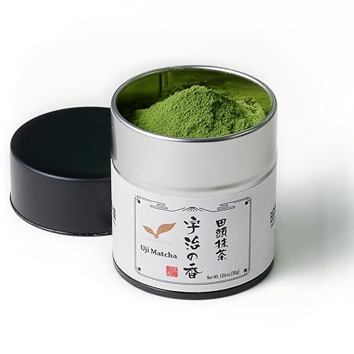 TAGASHIRA CHAHO "Uji no Kaori" Uji Matcha Té Verde en Polvo (30 g1.06 oz) - Matcha, delicioso en lates, 100% producto de Japón