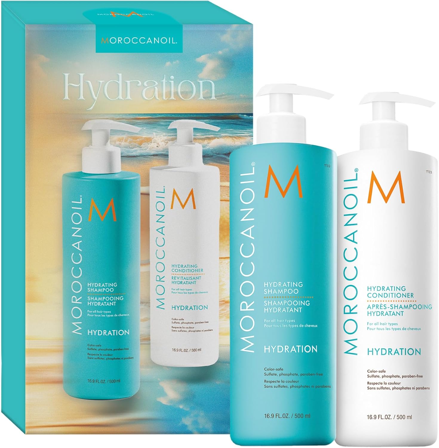 Moroccanoil Shampoo & Conditioner Set Van Een Halve Liter