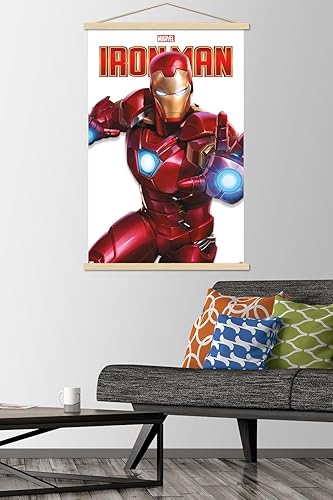 Miniatura 2 de Trends International Marvel Comics - Póster de la serie Iron Man con marco magnético