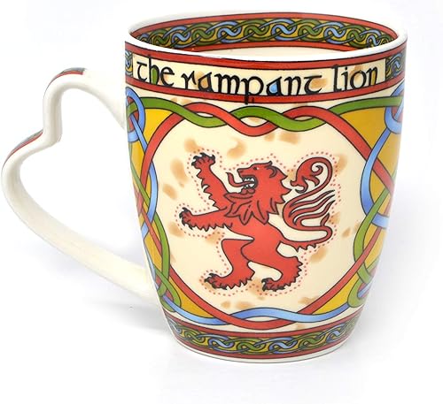 Clara Craft Royal Tara Scotland Rampant Lion Taza