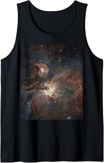 Turbulent Gas Clouds Forming Stars Astronomy Space Art Tank Top