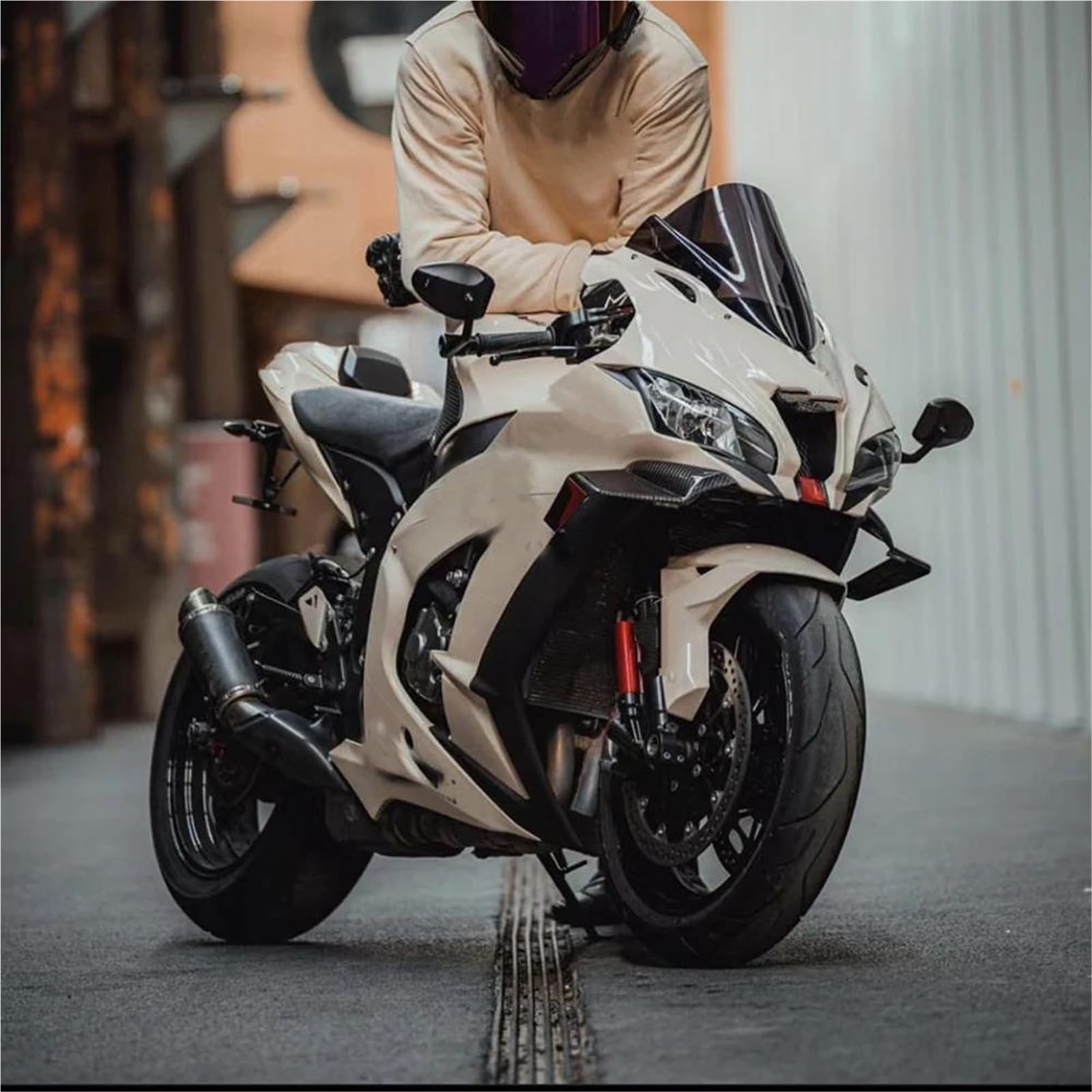 Amazon.co.jp: オートバイアクセサリーフェアリングパーツキット固定翼