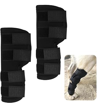 Dog Leg Braces for Rear Leg, Adjustable Dog Leg Sleeve Added Mobility Safety for Active Aging Dogs, Knee Support Straps for Outdoor Adventures Daliy Use Enhanced Stability S