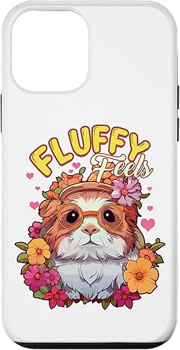 iPhone 12 mini Fluffy Feels Retro Vintage Cute Guinea Pig Case